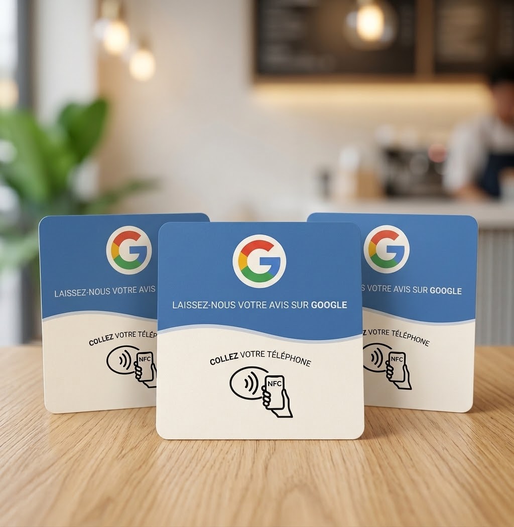 Pack de 3 cartes NFC FlashAvis